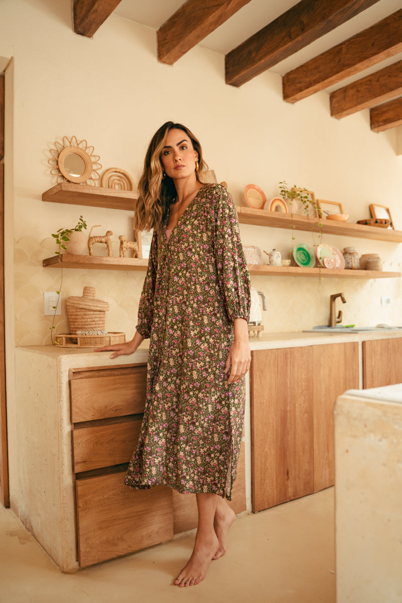 Vestido/Kimono Aztlán